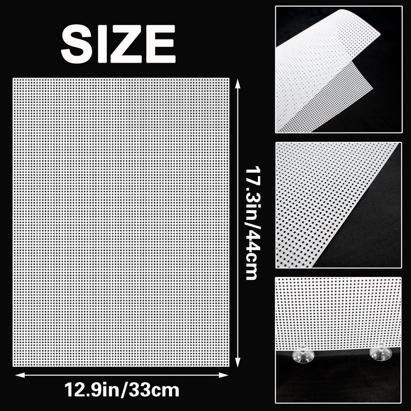 2 Pack Fish Tank Divider, Plastic Grid Cuttable Grid Plate