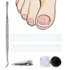 Toenail Corrector 52 Pieces Ingrown Toenails Set Toenail Correction Patch
