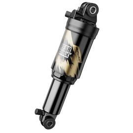 Dual air chamber Bike Rear Shocks 165mm,Mountain Bieyele Coil Rear ShockAbsorber MTB Rear Suspension for MTB/E-Bike/Scooter