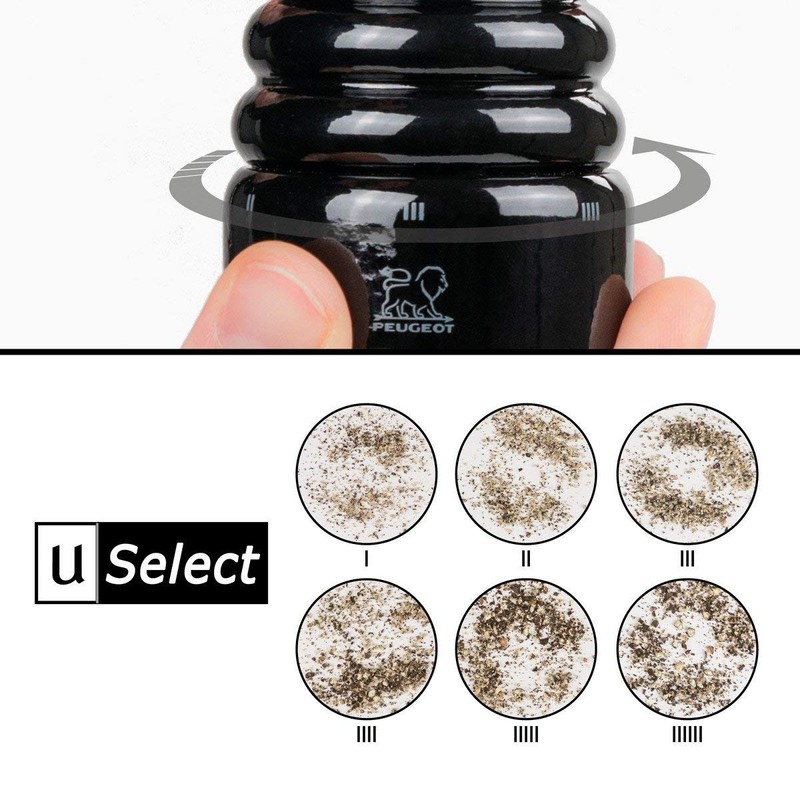 Peugeot Paris U'Select Lacquer Salt And Pepper Mill Set 12",