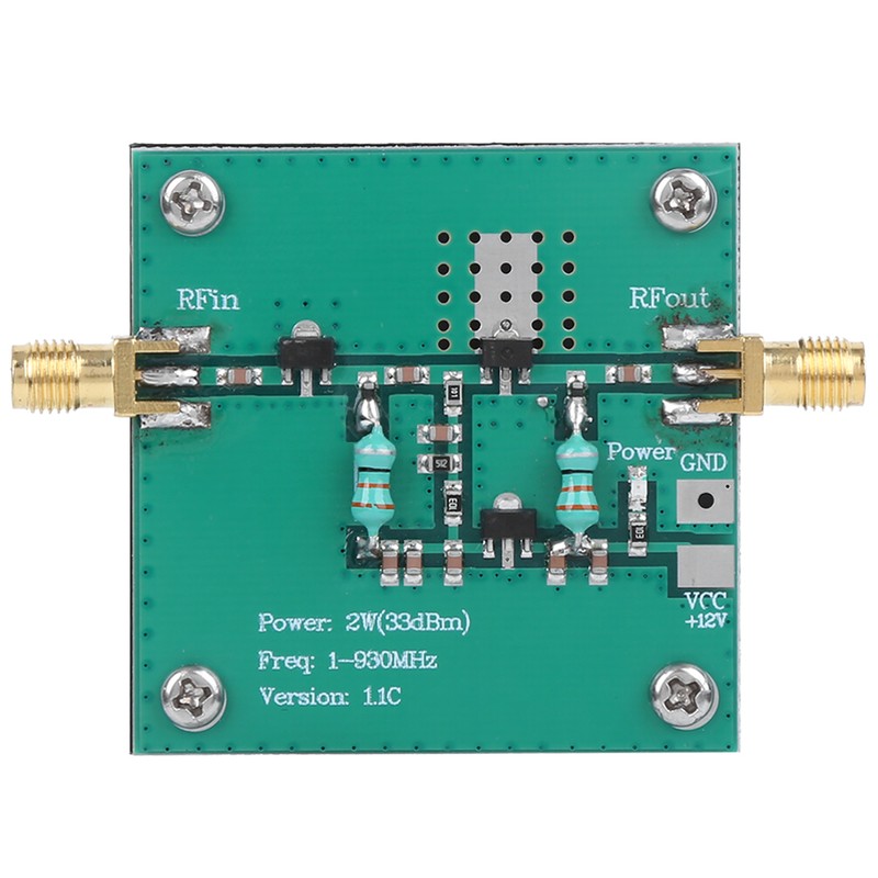 RF Broadband Power Amplifier Module Electrical Accessory Standard SMA Female