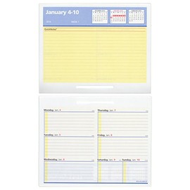 AT-A-GLANCE Desk Calendar Refill 2016, Burkhart’s Day Counter, Financial, Recycled, 4-1/2 x 7-3/8 Inches (E712-50)