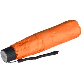doppler Pocket Umbrella Fibre Havana Plain, orange, Pocket umbrella super mini
