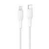 Belkin USB-C to Lightningケーブル 編組PCR 2M ホワイト CAA022fq2MWH