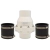 Hydro Master Plastic Sump Pump Check Valve With No Hub