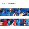 Adjustable Cable Lockout Fish Shaped Stainless Steel Safety Cable Lock