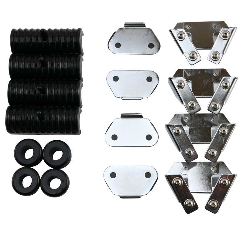 YTS Motor Saddlebag Latch Hardware Kit Saddlebag Hinge Set for