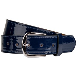 Champro Patent Leather Athletic Belt, Navy, Adult 3X-Large