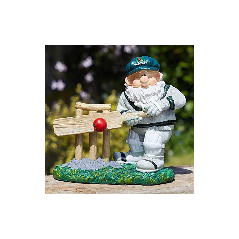 Smart Garden Wicket Wilf Cricket Garden Gnome Ornament