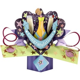 The Original POP UPS Congratulations Card Celebration Centerpiece Milestone Happy Birthday Surprise Card Pop up