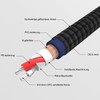 Monosaudio A202X HiFi XLR Cable (5N OFC Silver-Plated Copper, 5X0.5