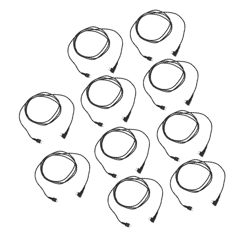 10pcs 2pin BW Hearing Aids Receiver Wire Heat Resistant Good