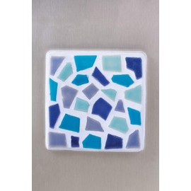 Rayher Fun Ceramica 14863999 Mosaic Mix, Polygonal, Coloured Glazed Clay, Colourful Mix for Crafts, Box 500 g, Approx. 380 Pieces, Multi-Coloured