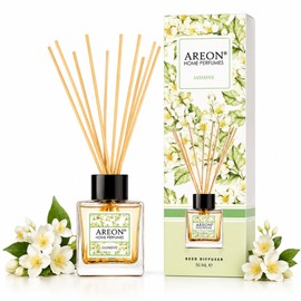 AREON 1 Unidad de Aromatizante para Hogar y Baño de 50 Ml, Varitas Difusor de Varillas Elegante y Fresco para Cuarto Sala Ideal para Crear un Ambiente