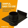 POWERTEC 70133-P2 2-1/2-Inch Blast Gate for for Dust Collector, Dust