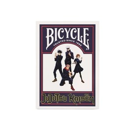 Bicycle Jujutsu Kaisen Collectible Standard 52 Deck of Cards, Poker Size, Anime Cartoon Gifts, Family & Kids Card Game Night