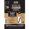 KHOOL Bamboo, Set of 8 Fine Bamboo Charcoal Sticks, 1