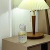BFYDOAA Bedside Water Carafe with Tumbler Glass - Crystal Pitcher