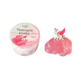 Premium therapy clay unicorn special - vegan, residue-free, odourless - 6 different colours and hardness levels - for more relaxation, concentration and strength