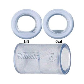 Ultimate Bowling Tour Lift Oval Sticky Finger Insert- Clear 25/32
