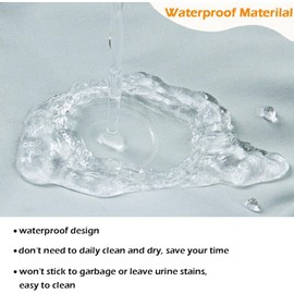 Waterproof Bird Bed for Cage, Hanging Bird Hammock Swing, Parakeet Bed Nest with Sturdy Bottom Won‘ t Collapse, Small Size Bird Sleeping Hut for Conures, Budgies, Love Birds, Canary Finch (Pink)