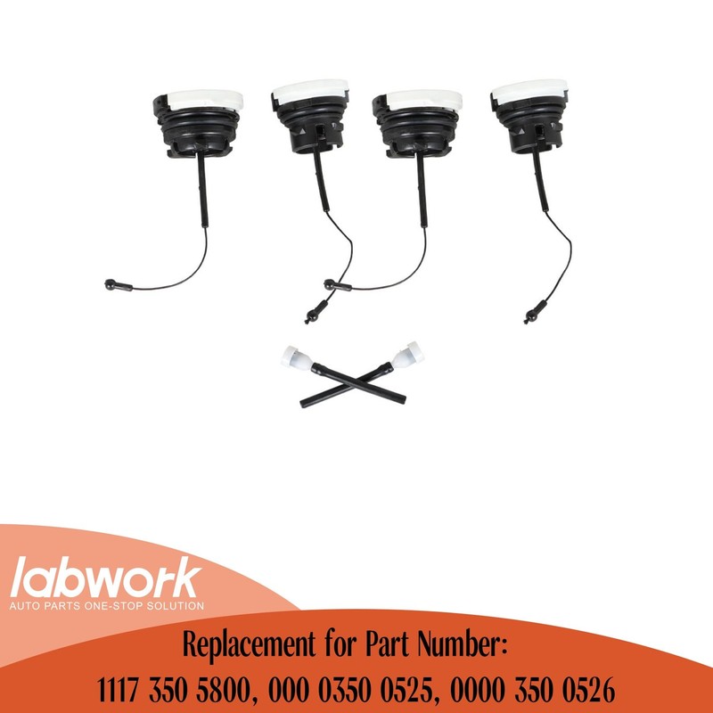 labwork 2 Pack Fuel Oil Tank Cap Vent Hose Kit