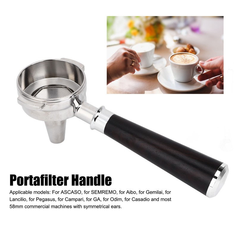 58mm Coffee Portafilter Coffee Machine Filter Coffee Machine Replacement Parts