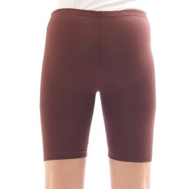 yeset Girls' Slim Plain Shorts Black Black