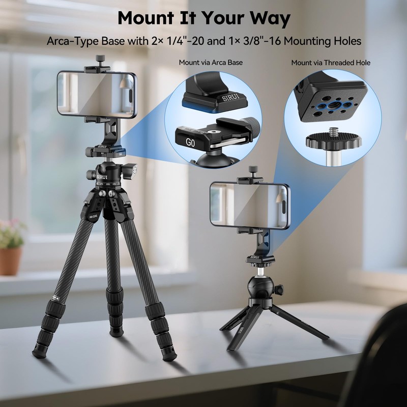 Sirui Metal Phone Holder for Arca Base