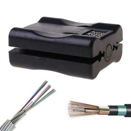 Mid Span Fiber Optic Cable Slitter. Can strip 4 sizes: (Ф1.5~Ф1.9mm), (Ф2.0~Ф2.4mm), (Ф2.5~Ф2.9mm), (Ф3.0~Ф3.3mm)