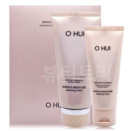 OHUI Miracle Moisture Cleansing Foam 200ml+100ml Set / 오휘 미라클 모이스처 클렌징 폼 200ml+100ml 세트