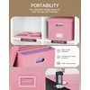 Oterri File Organizer, File Box, File Cabinet for Letter File
