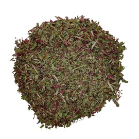 Scarlet Beebalm Herbal Tea, Mountain Balm Herb with Flowers - Made from 100% Monarda Didyma, Cut & Dried - Net weight: 0.5oz/14.2g