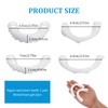 1 Pair Clip in Veneers Teeth,Dentures False Teeth,Snap on Veneers