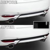 BOGAR TECH DESIGNS Rear Bumper Chrome Delete Overlay Compatible with