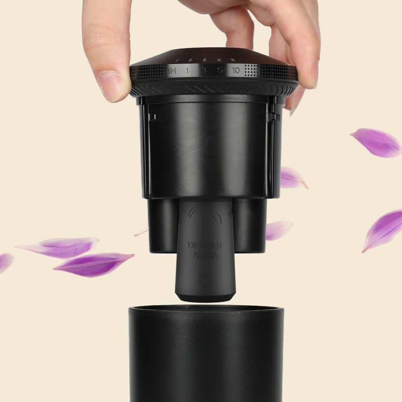 Combo Pack - Dr Scent Car Diffuser Fragrance Machine (Black)