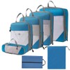 1 Set Compression Packing Cubes Compressible Travel Packing Organizer for