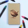 Azeeda 'Resting Wren Bird' Coloured Crayon Set (CY00032748)