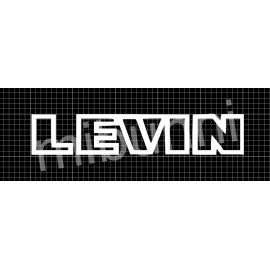 Mibunni GR86 Initial D AE86 Levin JDM Inspired Levin Decal License Plate Delete Decal