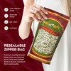 Green Wasabi Peas | 4 Pound Resealable Bag of Hot