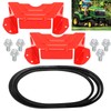 XINKE 783-06424A-0637 Deck Belt Cover Red & 754-04060 754-04060B Deck