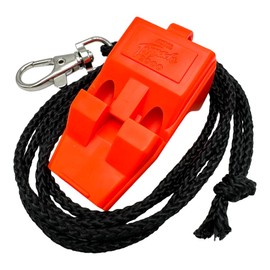 ACME Tornado T2000 Emergency and Signal Whistle with Whistle Band (DG Orange/Bright Orange)