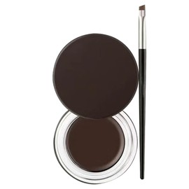 JCUGSBS Wasserdichtes Gel-Eyeliner-Set, lang anhaltendes Creme-Eyeliner-Gel, hochintensive Pigmente, wischfestes Eyeliner-Make-up, wasserfester Eyeliner mit Eyeliner-Pinseln(Braun)