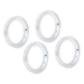 A ABSOPRO 73.1 to 56.1 mm Wheel Hub Centric Rings Silver Tone (Set of 4)