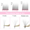 NAGARAKU Easy Fan Premade Fans Eyelash Extensions 3 Layers Self