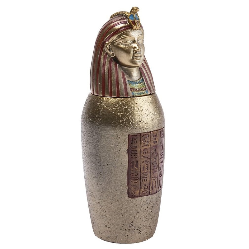 Egyptian Canope Vase - Amset Model - Egyptian Decoration -
