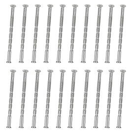M3 Door Handle Fixing Screws and Sleeves,20 Sets Door Handle Bolt Through Fixings,and Sleeves Through Bolts for Door Handles Door Handle Through Bolts. (M3-20PCS)