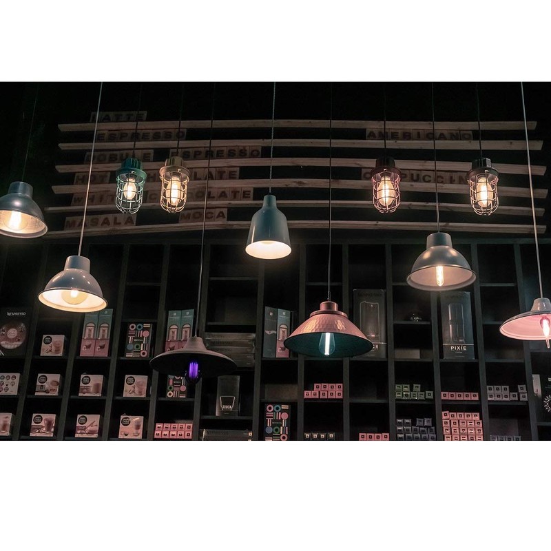 Feit Electric Vintage Exposed Filament Amber Glass LED T10 with