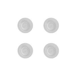Zest Locator R-Tx Genuine Retention Insert Cap, High Retention, Clear (4 Pack)