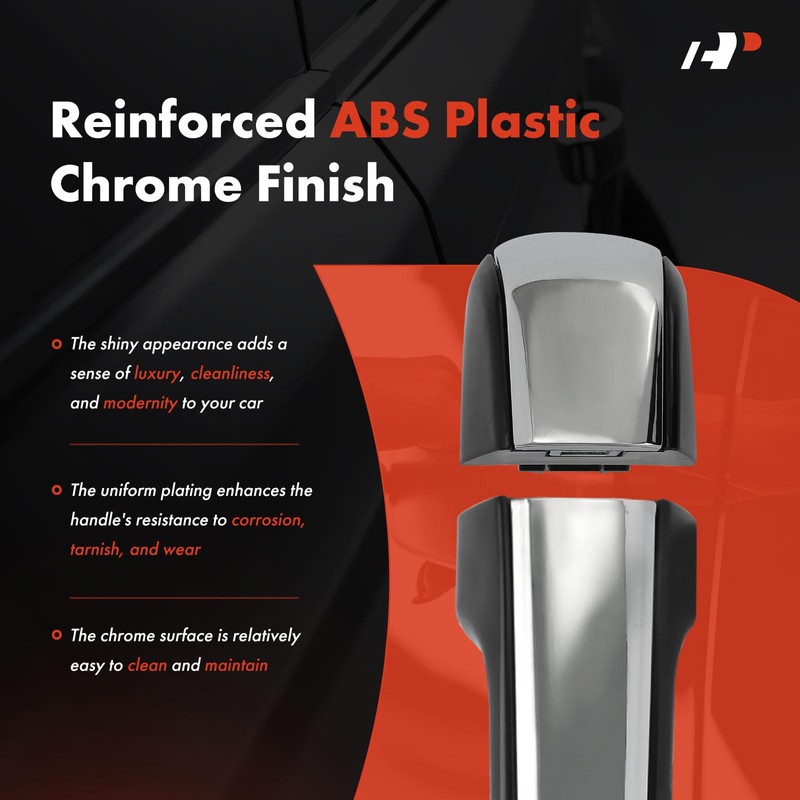 A-Premium Front Driver and Passenger Side Exterior Door Handle with